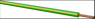 PVC-Schaltlitze, höchstflexibel, LifY, 1,0 mm², AWG 18, grün/gelb, Außen-Ø 2,6 mm