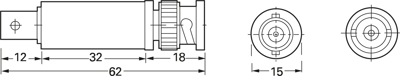 DGL-52010 Koaxial Adapter