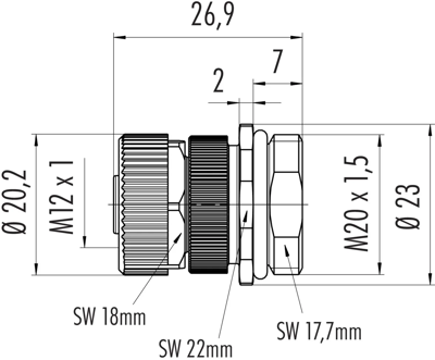 99 0694 500 04 binder Sensor-Actuator Connectors Image 2