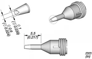 C360011 JBC Soldering tips, desoldering tips and hot air nozzles