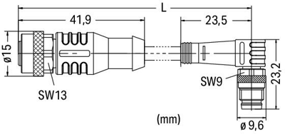 756-5502/030-010 WAGO Sensor-Aktor Kabel Bild 2