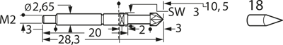 F73318B180G150 Feinmetall Prüfstifte Bild 3