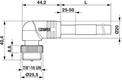 1416555 Phoenix Contact Sensor-Aktor Kabel Bild 2