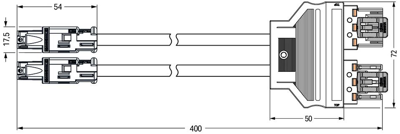 774-5001/102-000 WAGO Pre-assembled Connector Systems Image 3