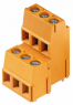 Leiterplattenklemme, 20-polig, RM 5.08 mm, 0,2-2,5 mm², 15 A, Schraubanschluss, orange, 1768930000
