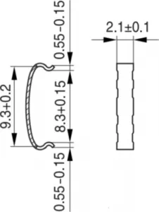 B65806J2204X000 TDK (EPCOS) Zubehör für Induktivitäten