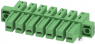 Buchsenleiste, 7-polig, RM 7.62 mm, abgewinkelt, grün, 1708543