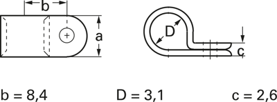 CCS12-S8-C Panduit Kabelhalter Bild 2