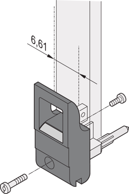 20817-709 SCHROFF Gehäusezubehör