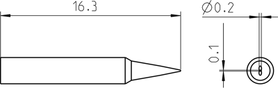 RTP 002 S MS Weller Soldering tips, desoldering tips and hot air nozzles Image 3