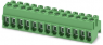 Leiterplattenklemme, 13-polig, RM 3.5 mm, 0,2-1,5 mm², 8 A, Schraubanschluss, grün, 1984426