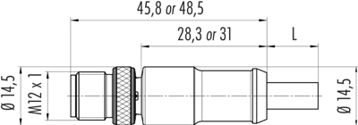 79 3579 32 08 binder Sensor-Aktor Kabel Bild 2