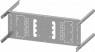 SIVACON S4 Montageplatte 3VA12 (250A), 4-polig, Festeinbau, H: 200mm B: 600mm, 8PQ60008BA05