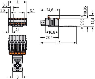 2734-1102/327-000/332-000 WAGO Steckverbindersysteme Bild 5