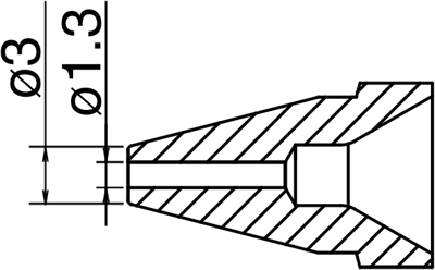 N61-09 Hakko Lötspitzen, Entlötspitzen und Heißluftdüsen