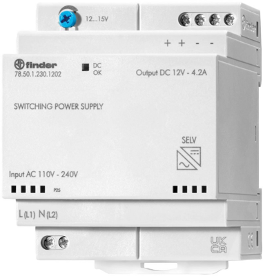 78.50.1.230.1202 Finder DIN Rail Power Supplies