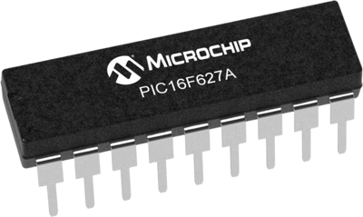 PIC16F627A-I/P Microchip Microcontroller