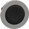 Frontelement, unbeleuchtet, tastend, Bund rund, schwarz, Einbau-Ø 30.5 mm, ZB4FA2