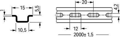 210-111 WAGO Hutschienen Bild 2