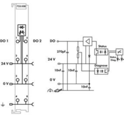 753-508 WAGO Digitalmodule Bild 3