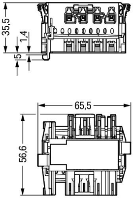 770-6224 WAGO Gerätesteckverbinder Bild 3