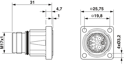 1619217 Phoenix Contact Other Circular Connectors Image 2