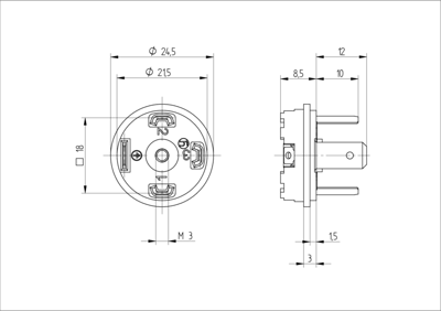 832954500 Hirschmann Automation and Control Ventilsteckverbinder Bild 2