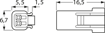 02R-JWPF-VSLE-S JST Steckverbindersysteme