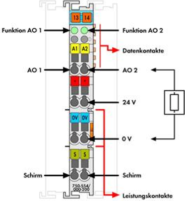 750-554/000-200 WAGO Analog Modules Image 2