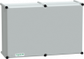 Polyester Gehäuse, (L x B x H) 180 x 540 x 360 mm, lichtgrau (RAL 7035), IP66, NSYPLSP3654G