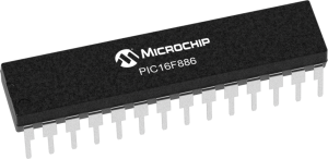 PIC Mikrocontroller, 8 bit, 20 MHz, DIP-28, PIC16F886-I/SP