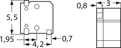 SMD-05A03 EKULIT Akustische Signalgeber Bild 2