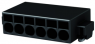 Steckverbinder, 10-polig, RM 2.54 mm, abgewinkelt, schwarz, 14011013102333