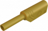 2 mm Stecker, Lötanschluss, 0,5-1,0 mm², CAT III, gelb, MST S WS 30 AU GE