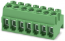Leiterplattenklemme, 7-polig, RM 3.5 mm, 0,2-1,5 mm², 8 A, Schraubanschluss, grün, 1984361