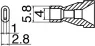 N61-16 Hakko Lötspitzen, Entlötspitzen und Heißluftdüsen