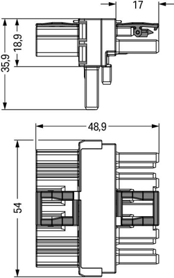 770-1643/080-000 WAGO Device Connectors Image 2