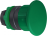 Drucktaster, unbeleuchtet, tastend, Bund rund, grün, Frontring schwarz, Einbau-Ø 22 mm, ZB5AC3