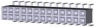 Buchsenleiste, 26-polig, RM 2.54 mm, gerade, schwarz, 5-534267-6