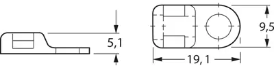 TA1S8-C Panduit Kabelhalter Bild 2