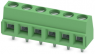 Leiterplattenklemme, 6-polig, RM 5 mm, 0,14-1,5 mm², 13.5 A, Schraubanschluss, grün, 1729050