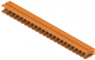 Stiftleiste, 23-polig, RM 5 mm, abgewinkelt, orange, 1571330000