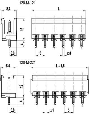 20806008 Weco PCB Connection Systems Image 2