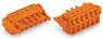 Buchsenleiste, 10-polig, RM 7.62 mm, abgewinkelt, orange, 231-2710/037-000