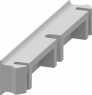 Schlitzabdeckung, (L x B x H) 28.2 x 3.6 x 5 mm, für Serie 3SE224/5, 3SX3233