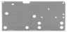 Abschlussplatte für Anschlussklemme, 742-152