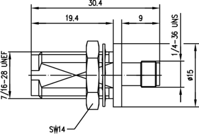 100023868 Telegärtner Koaxial Adapter Bild 2