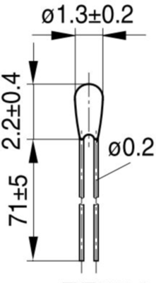 B57550G1502F000 EPCOS Heißleiter