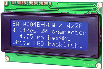 EA W204B-NLW DISPLAY VISIONS LCD-Module