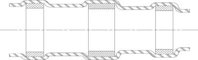 041911-000 Raychem Stoßverbinder